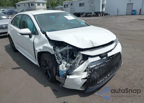 2020 Toyota Corolla Le z USA, uszkodzony, nr VIN 5YFEPRAE6LP045910